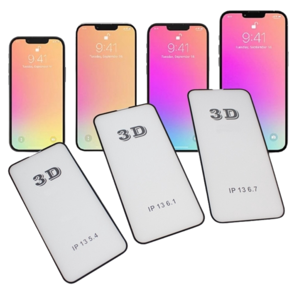 Película de Vidro 3D - Diversos Modelos de Celulares